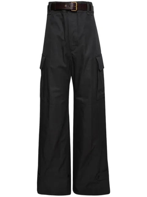 Saint Laurent pantalones anchos