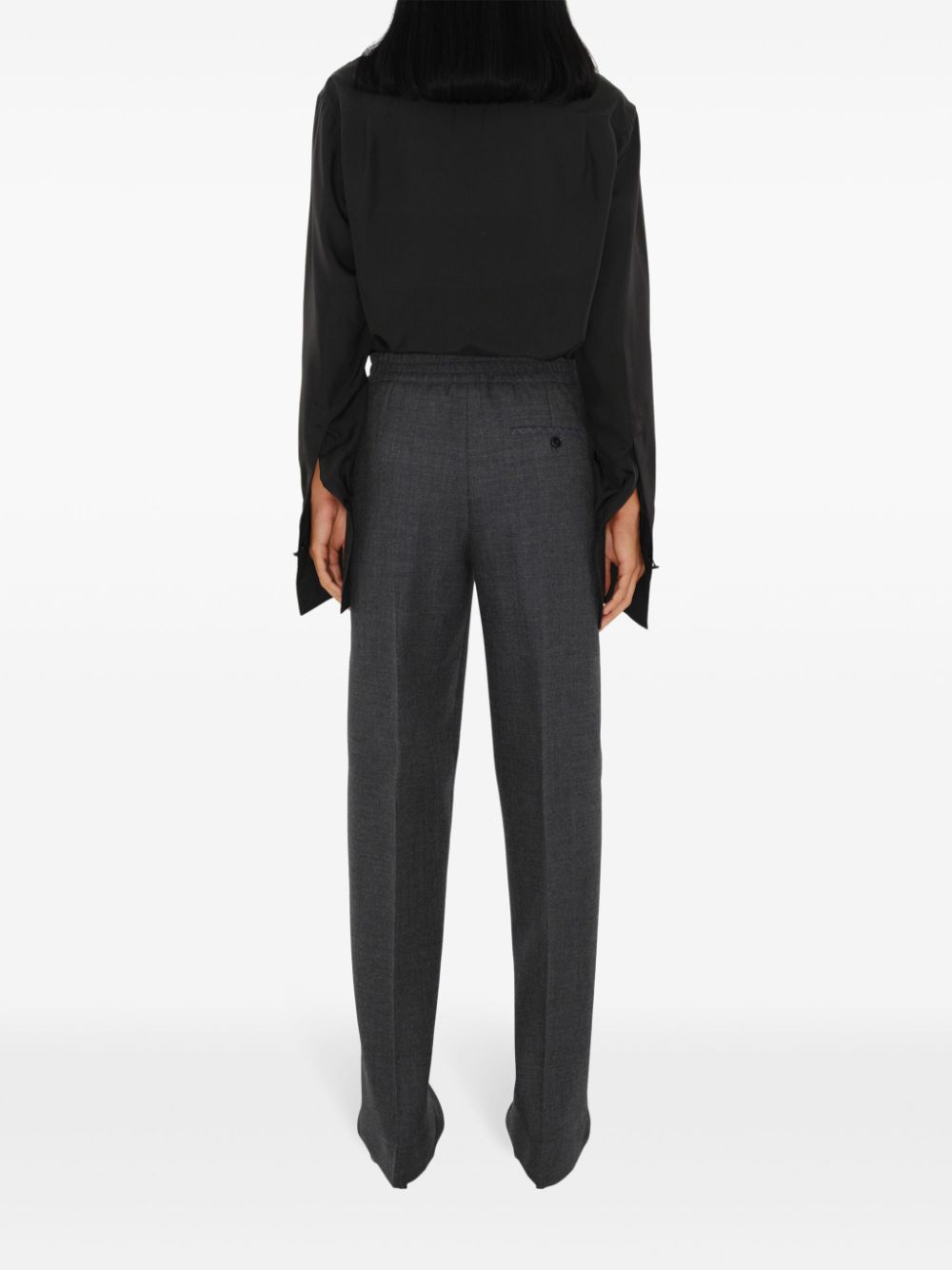 Burberry long-leg wool trousers Women