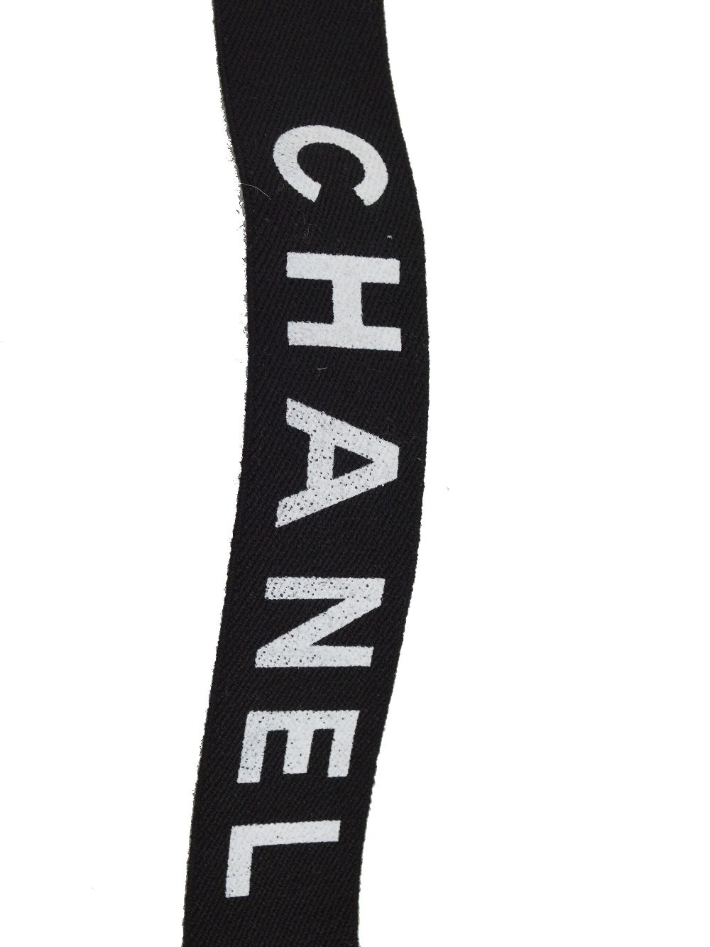 CHANEL 1990-2000s logo-print suspenders Women