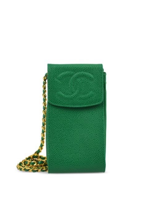 HOT SALE CHANEL 1997 Timeless CC phone holder Women