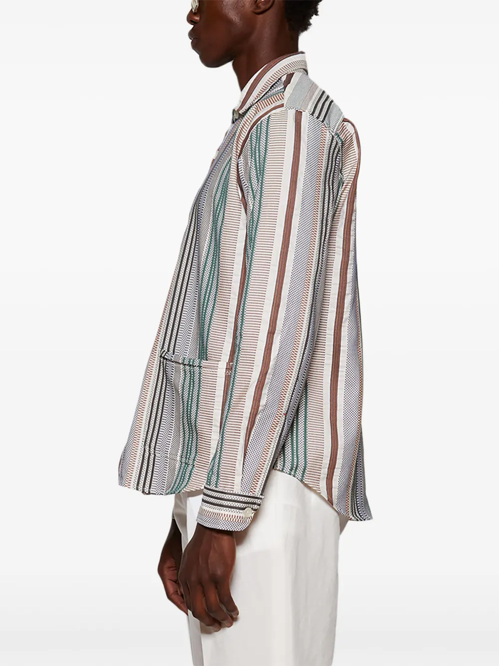 Orlebar Brown Barkley blouse Groen
