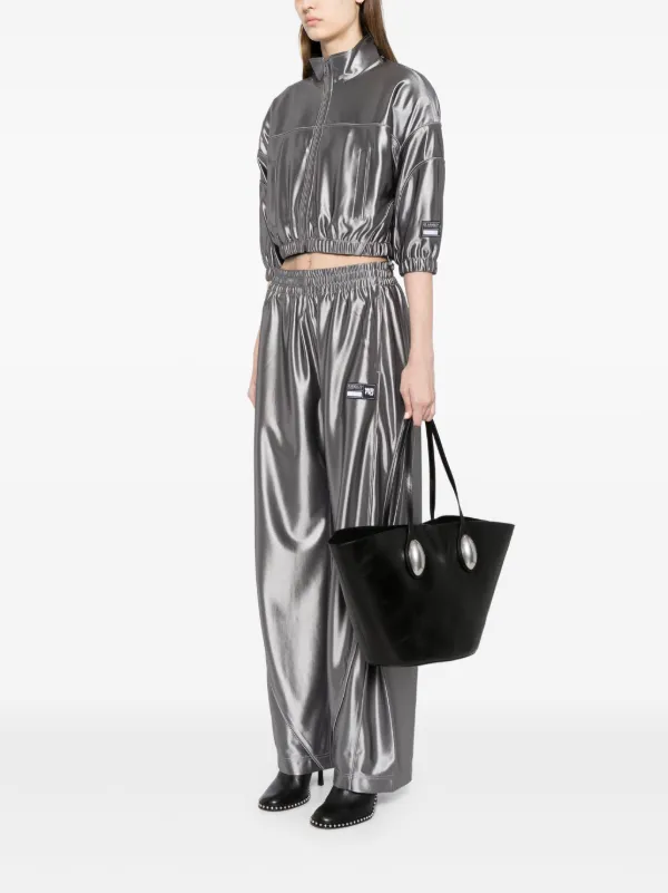 Alexander Wang Dome レザー ハンドバッグ L | ブラック | FARFETCH JP