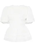 Cecilie Bahnsen Onessa blouse - White