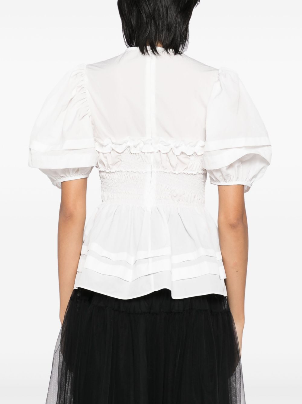 Cecilie Bahnsen Onessa blouse Wit