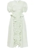Cecilie Bahnsen Oriella dress - Green