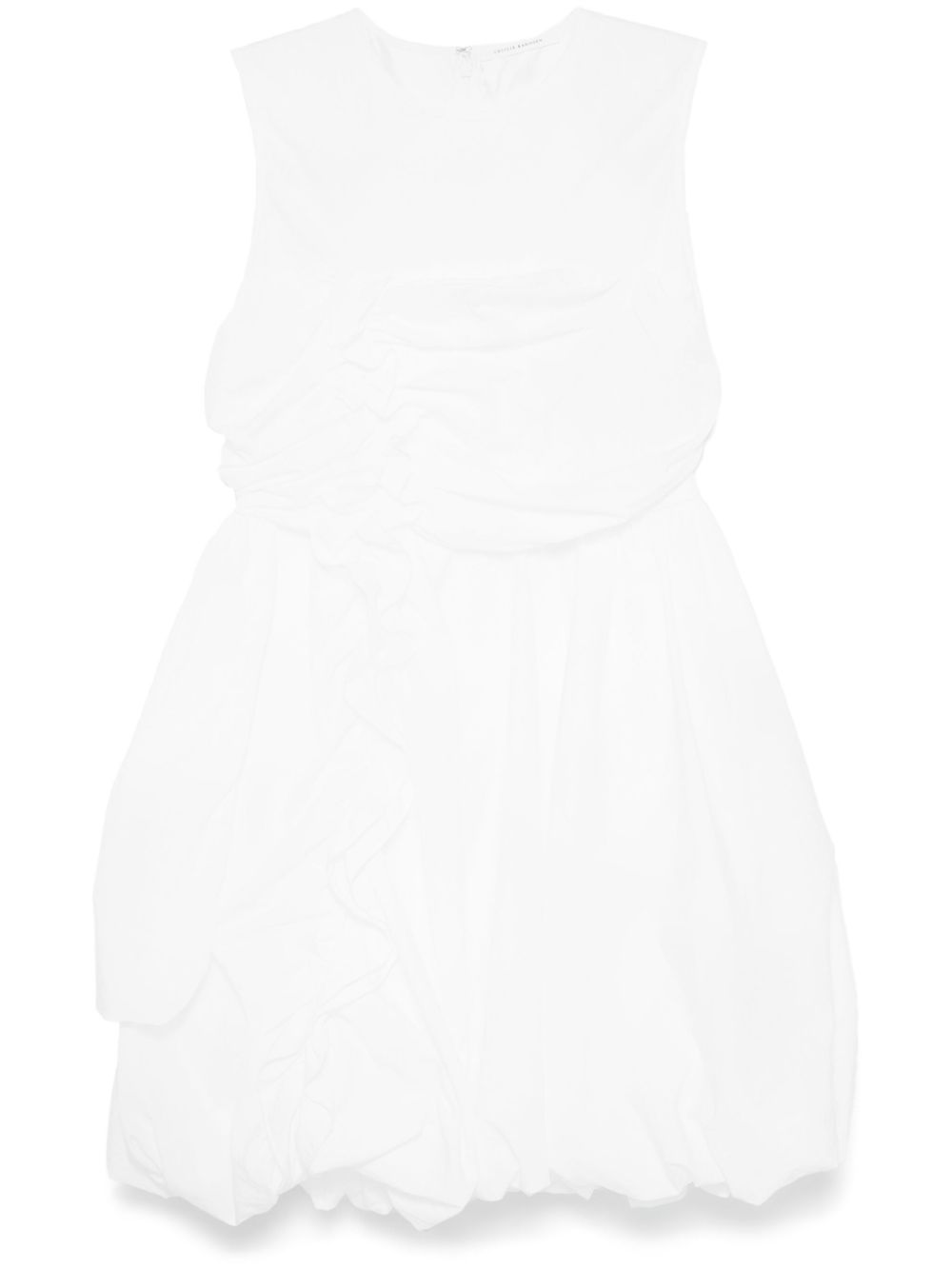 Cecilie Bahnsen ruffle dress - White