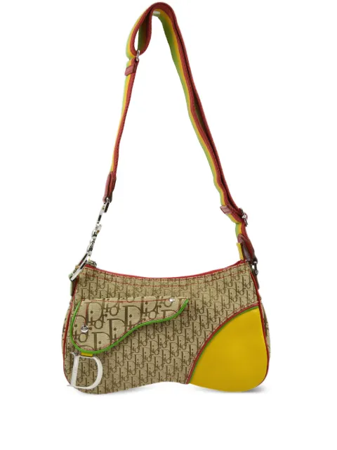 Christian Dior Pre-Owned 2004 Rasta Trotter Saddle shoulder bag WOMEN