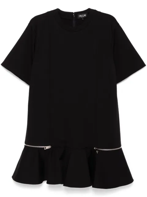 Del Core vestido corto con cierre