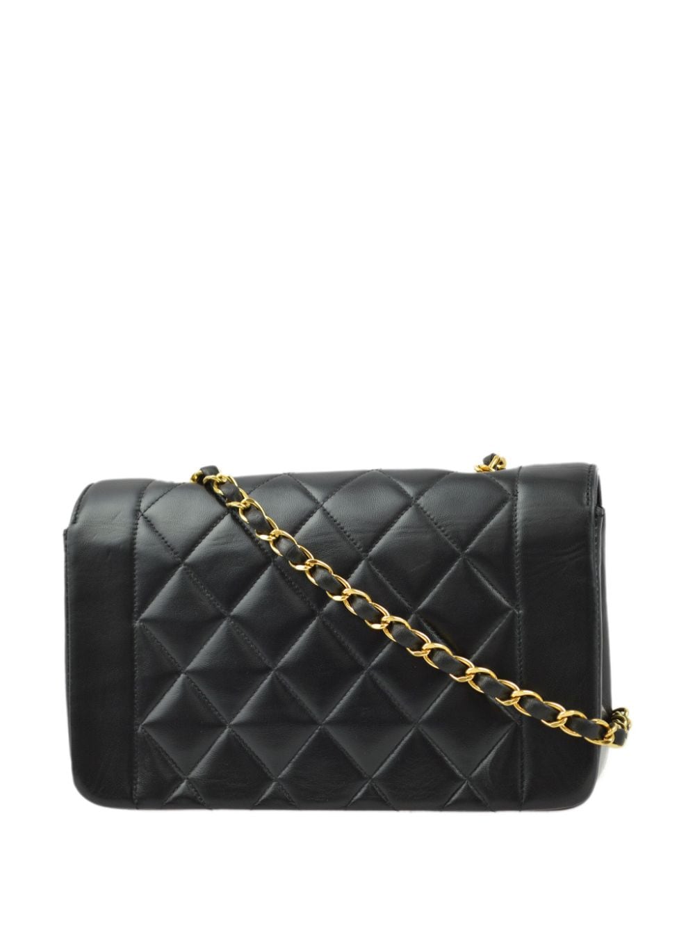 CHANEL Pre-Owned 1992 Diana kleine schoudertas - Zwart