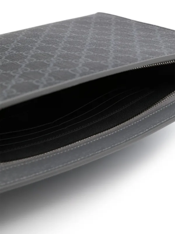 Gucci GGパターン クラッチバッグ Gucci GGパターン クラッチバッグ | ブルー | FARFETCH JP