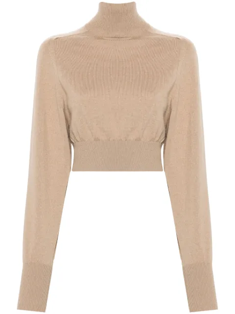 Sportmax roll-neck wool jumper