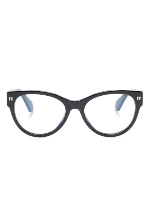 Off-White Eyewear logo-engraved glasses Men