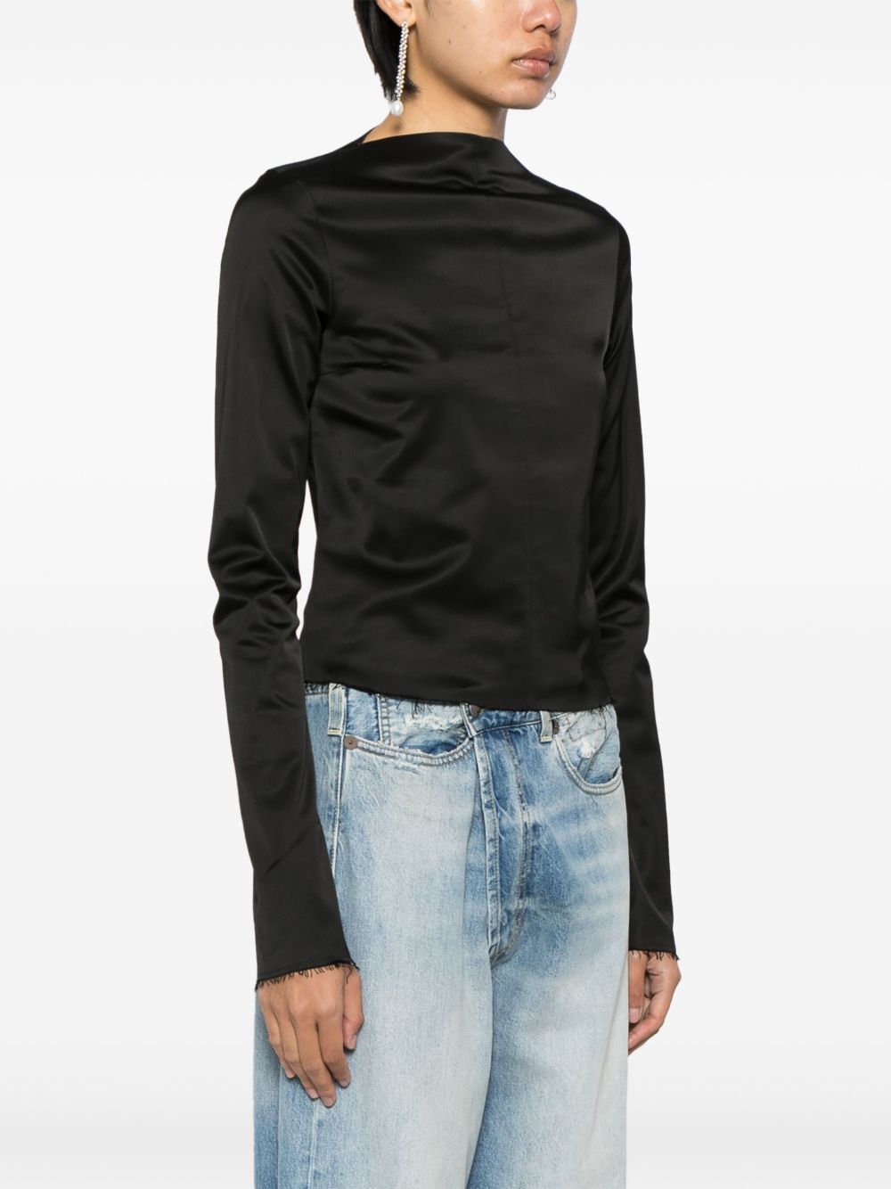 MM6 Maison Margiela long-sleeved blouse Women