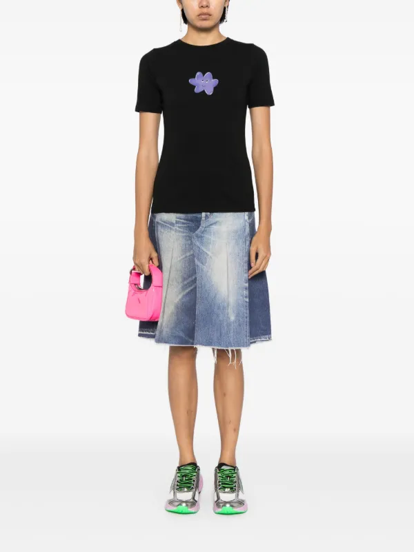 MM6 Maison Margiela グラフィック Tシャツ | ブラック