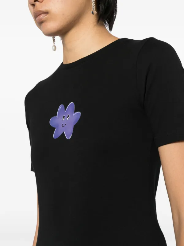 MM6 Maison Margiela グラフィック Tシャツ | ブラック