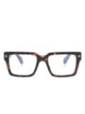 Off-White Eyewear Style 54 glasses - Brown