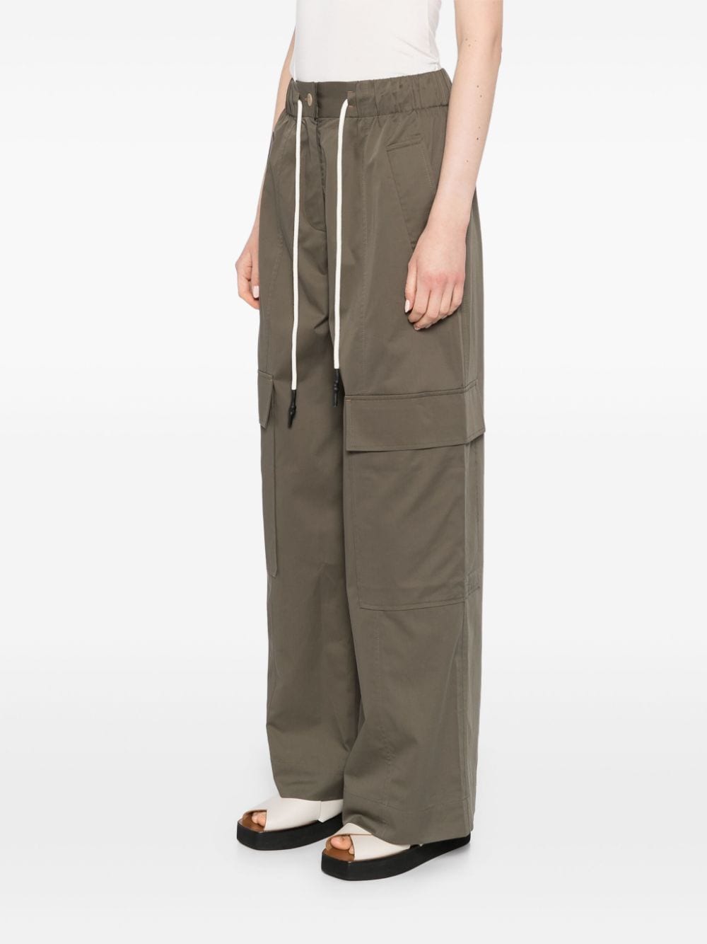 Shop Lee Mathews Stanley Trousers In Green