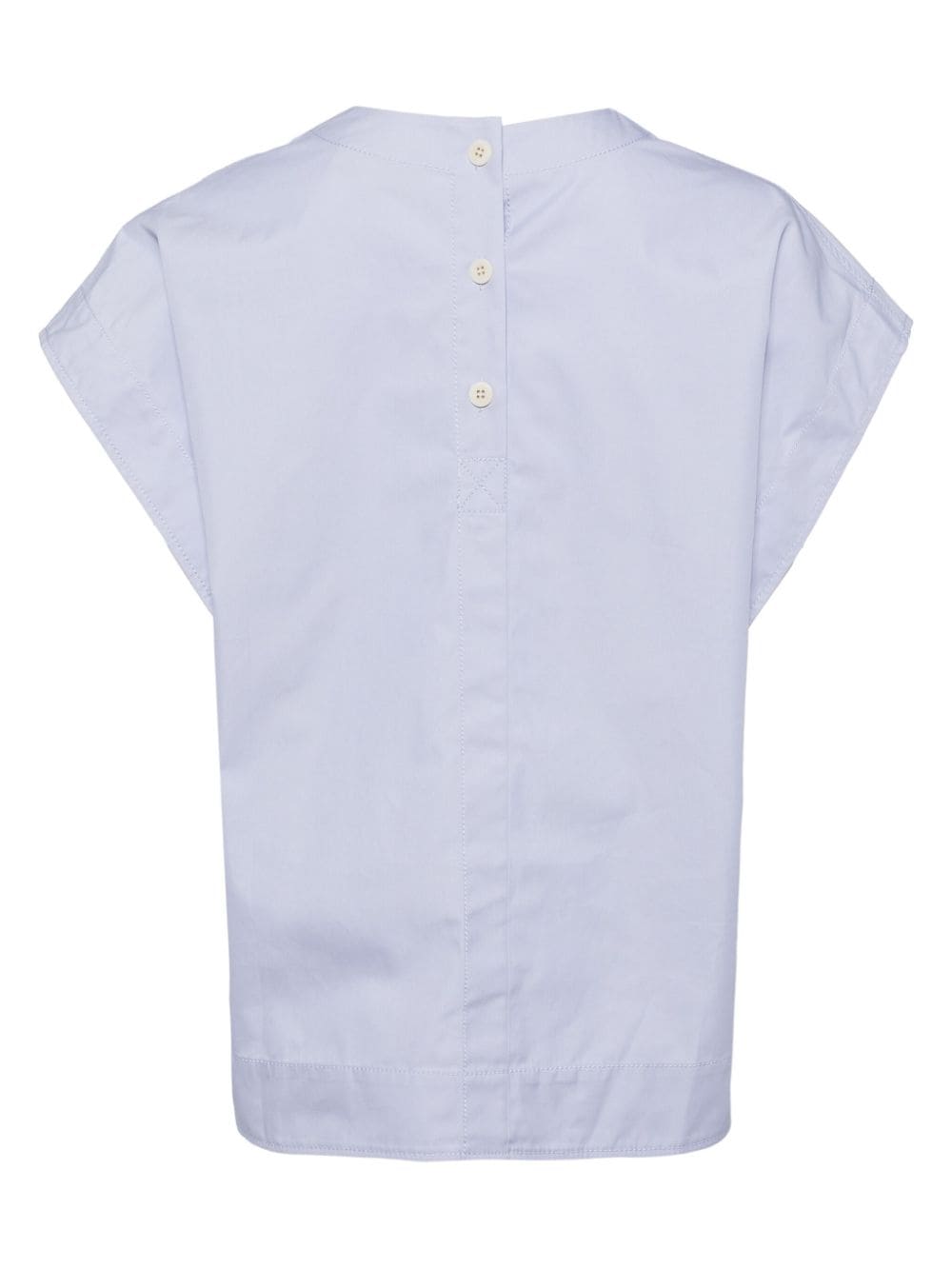 Lee Mathews Jacop mouwloze top - Blauw