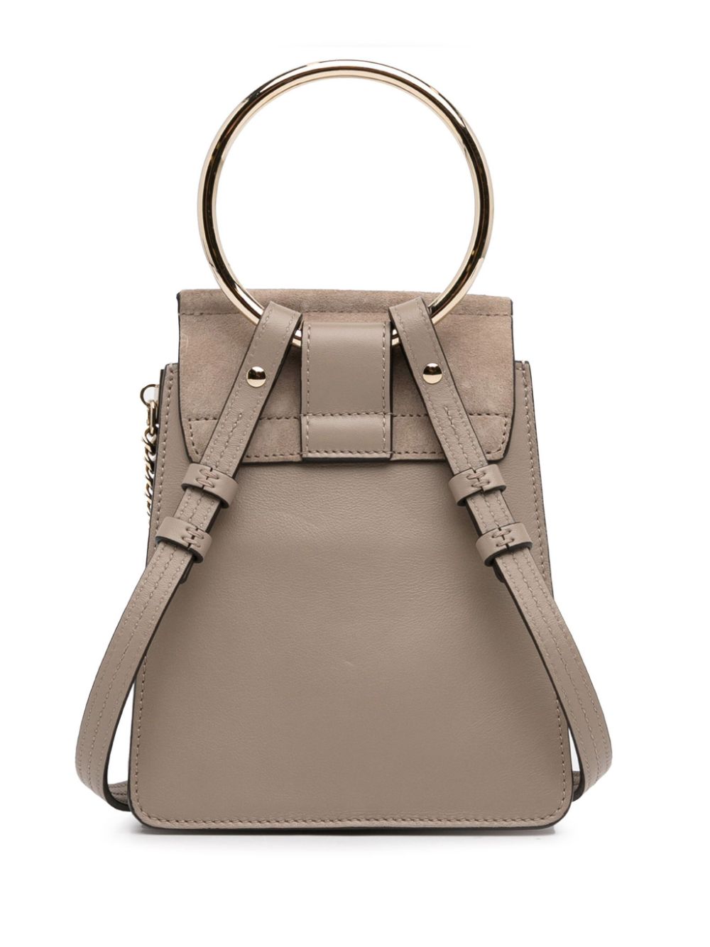 Chloé Pre-Owned 2017 Mini Faye Bracelet Bag satchel - Bruin