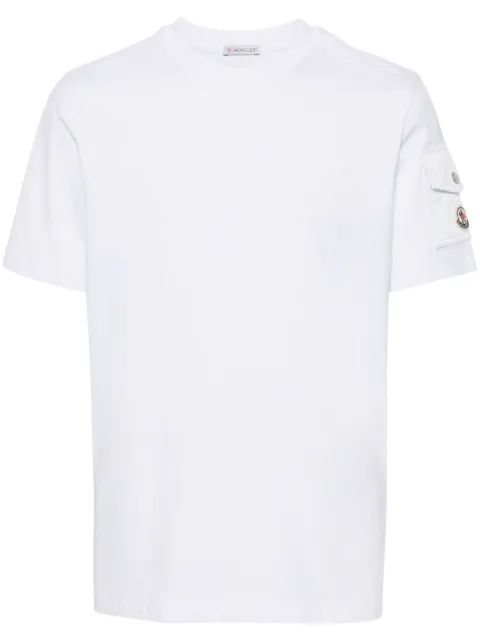 Moncler playera con parche del logo