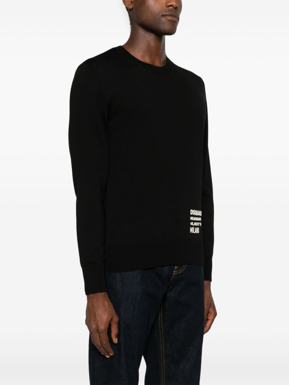 DSQUARED2 Ceresio 9 logo-applique jumper Men