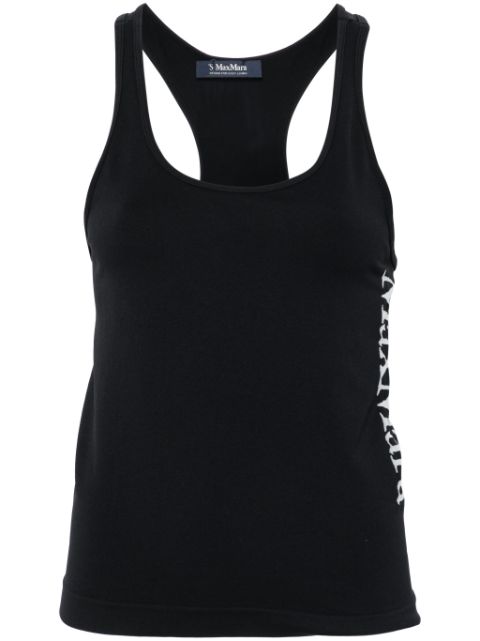 'S Max Mara Fortuna logo-jacquard tank top