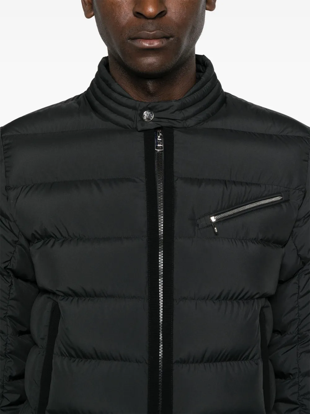 Moncler Souillet gewatteerd jack Zwart
