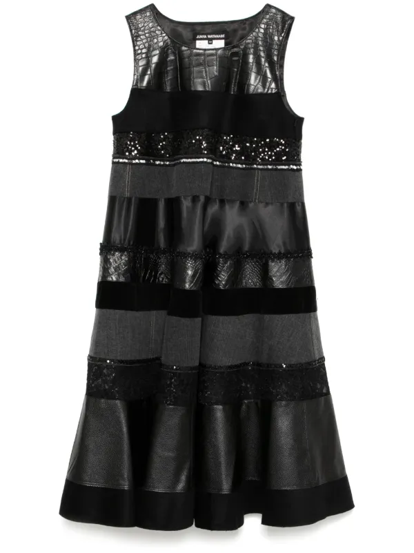 Junya Watanabe Bead Embellishment Dress in Black