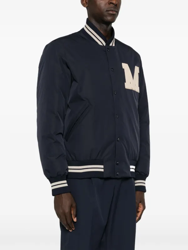 Moncler Lateltin Padded Bomber Jacket | Blue | FARFETCH