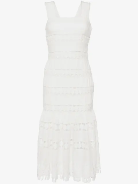 ZIMMERMANN trimmed midi dress