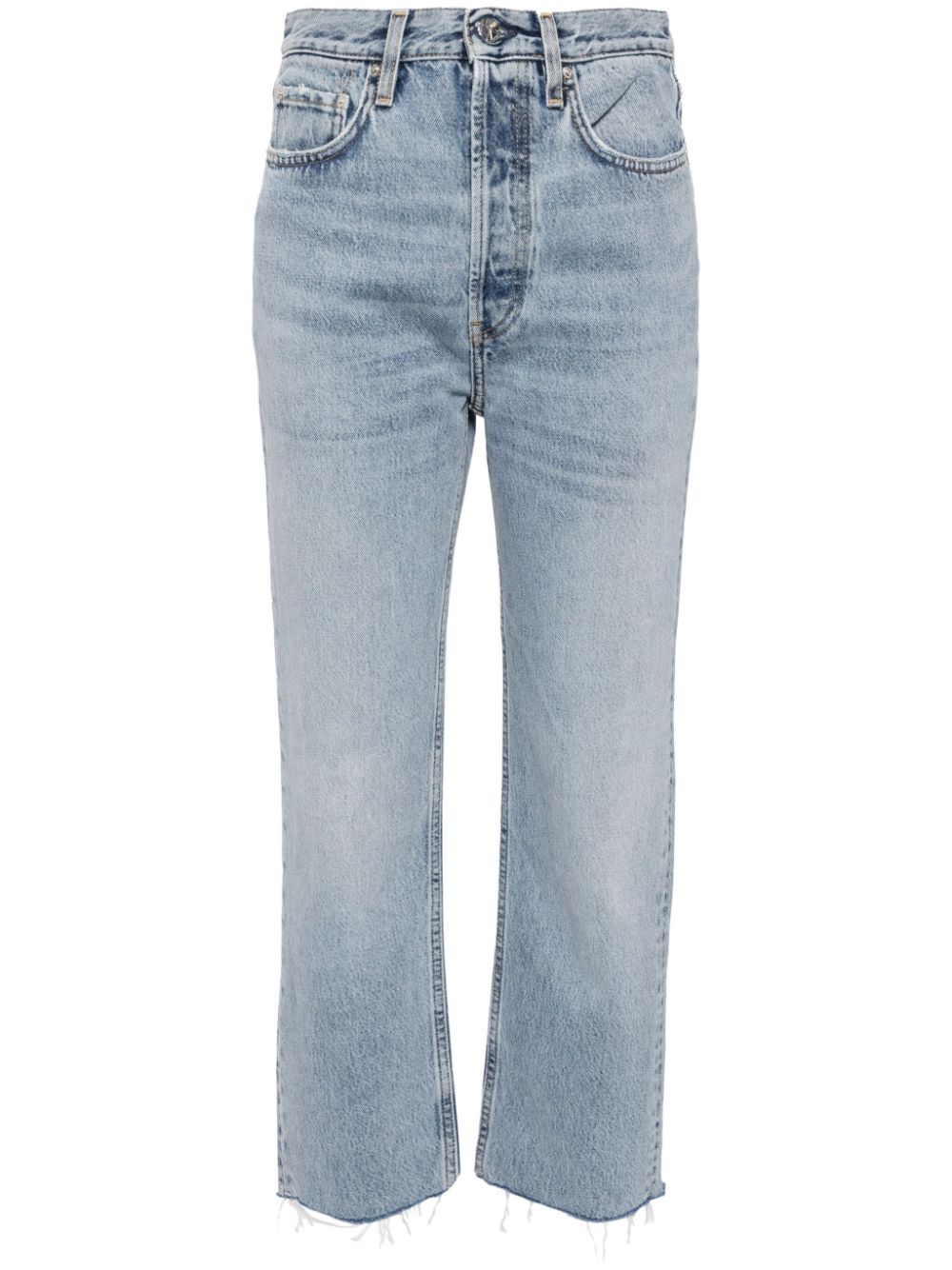 high-rise jeans