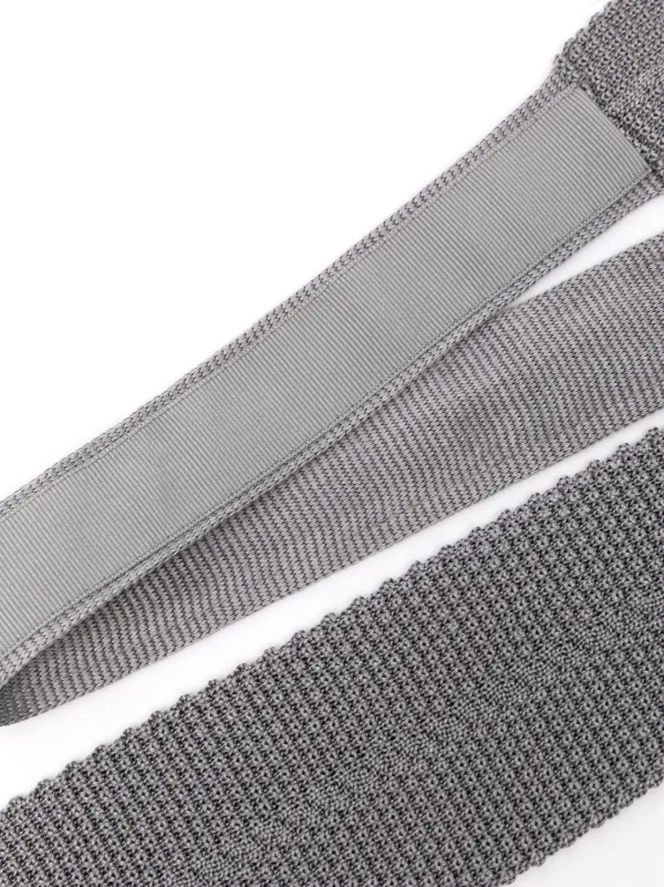 Brunello Cucinelli ニット シルクネクタイ | グレー | FARFETCH JP