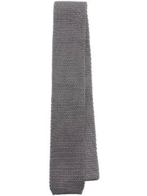Brunello Cucinelli ファインニット ネクタイ | ブルー | FARFETCH JP