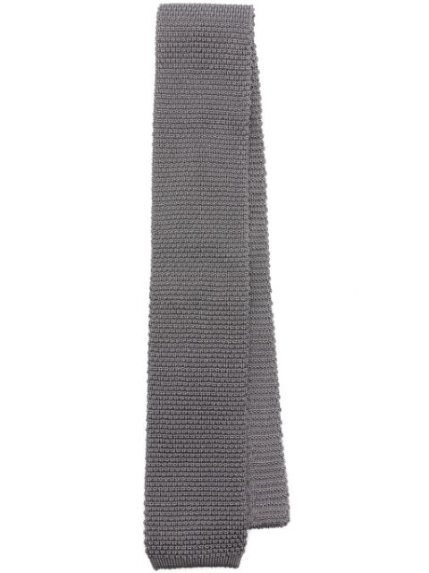 Brunello Cucinelli knitted silk tie Men