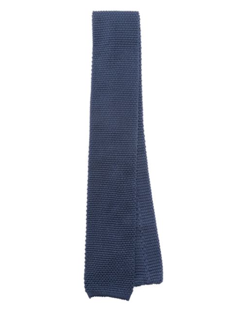 Brunello Cucinelli knitted silk tie Men