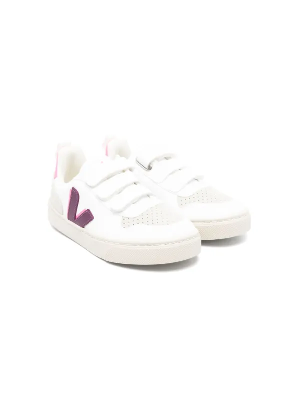 VEJA Kids V-10 low-top Sneakers White FARFETCH