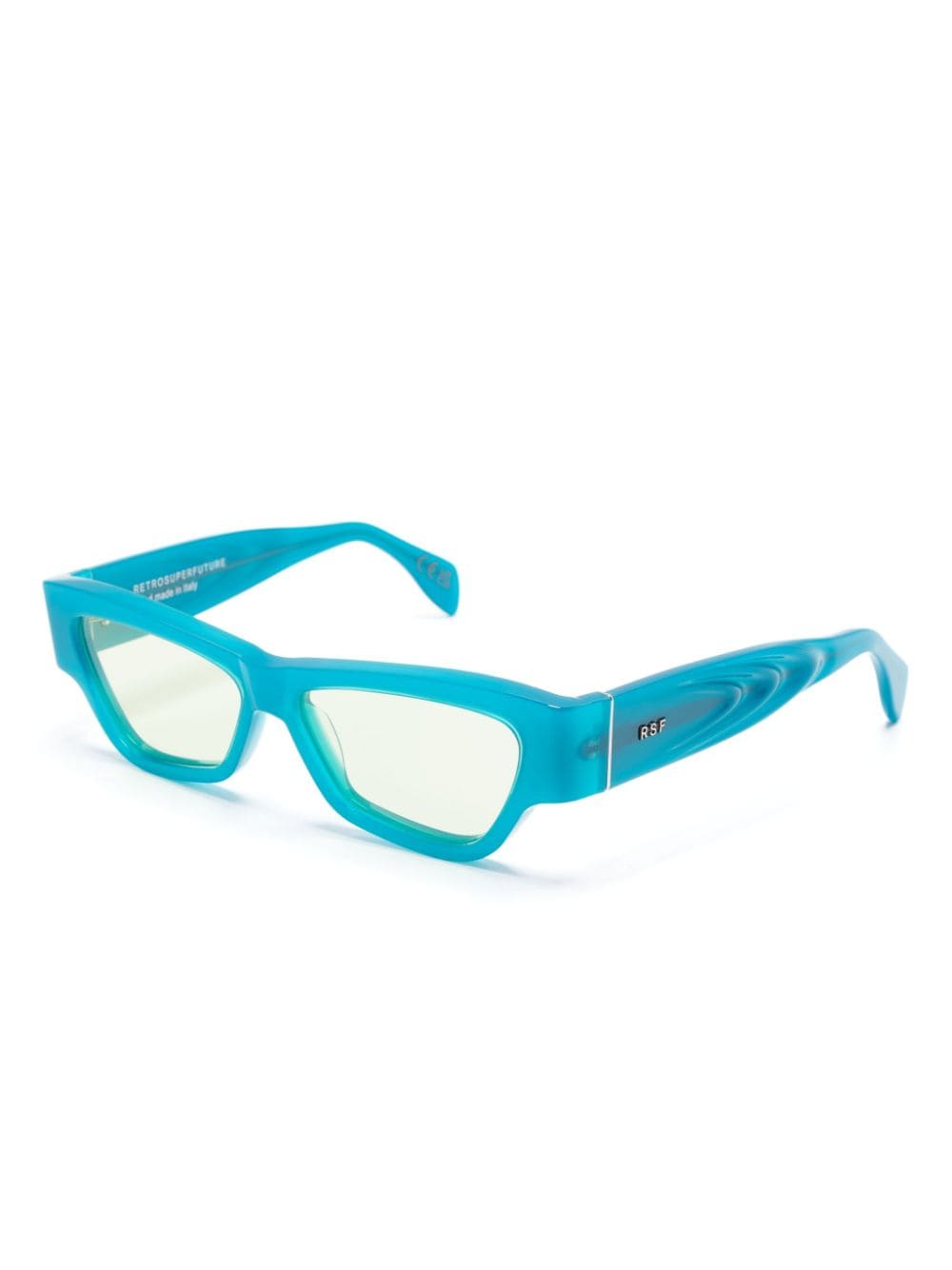 Shop Retrosuperfuture Nameko Sunglasses In Blau