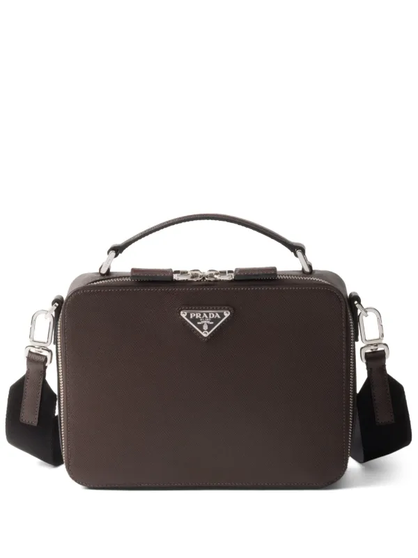 Prada medium saffiano leather bag sale