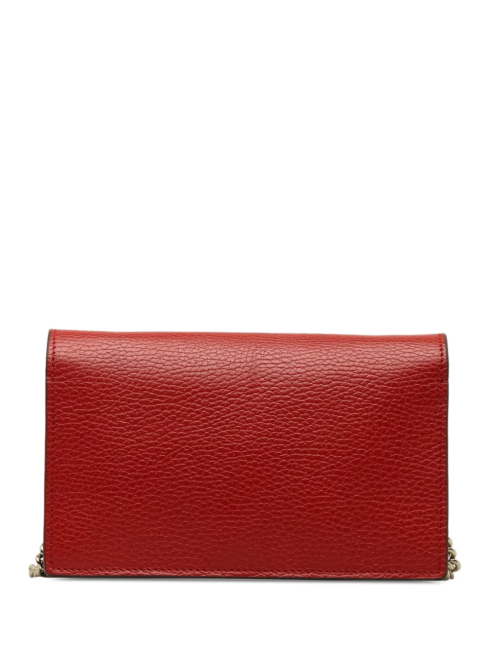 Gucci Pre-Owned 2000-2015 Interlocking G Wallet On Chain crossbody bag - Rood