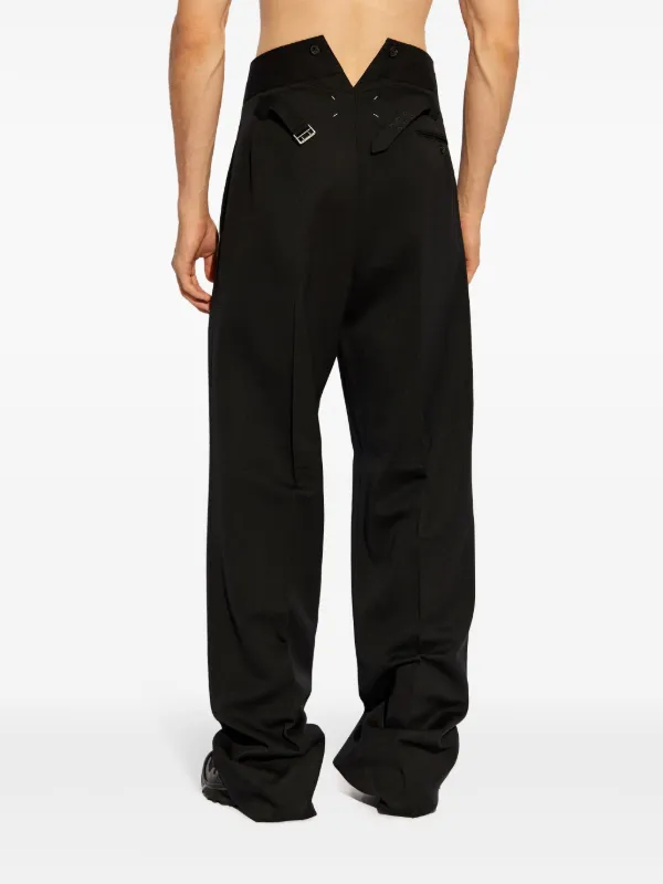 パンツ Maison Margiela Four stitches pants (S51KA0601M35289 900) Maison Margiela Four Stitches Pants - Black | S51KA0601M35289900