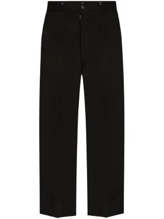 Maison Margiela ウールパンツ | ブラック | FARFETCH JP