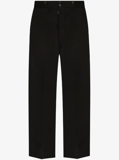 Maison Margiela four-stitch wool trousers