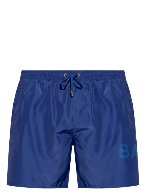 Short de bain à logo imprimé - Balmain - Modalova