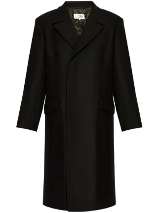 MM6 ブラック 定番コート MM6 ブラック 定番コート