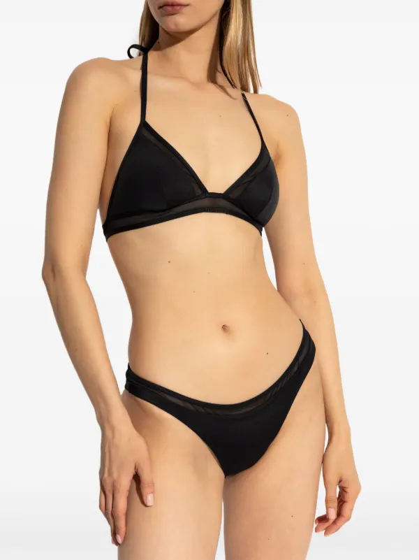 La Perla メッシュパネル ビキニボトム | ブラック | FARFETCH JP