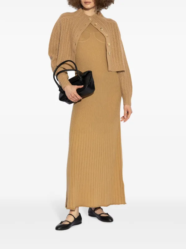 Max Mara - 美品 マックスマーラ 24AW ホデイダ HODEIDA クロップド セーター Max Mara Hodeida クロップド セーター | ニュートラル