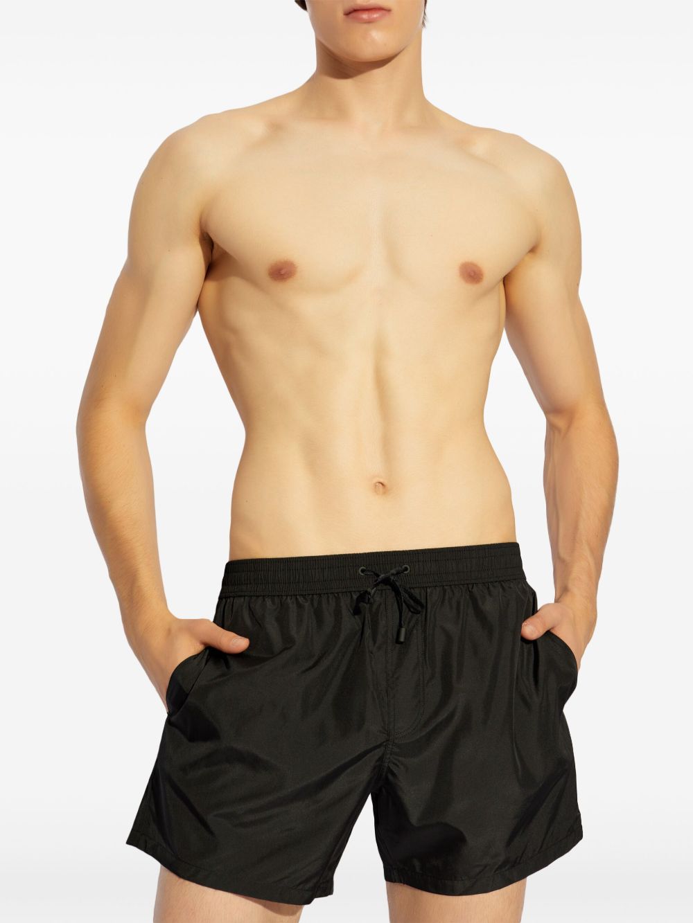 Balmain logo-print swim shorts Men