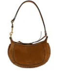 ISABEL MARANT Oskan Moon suede shoulder bag - Brown