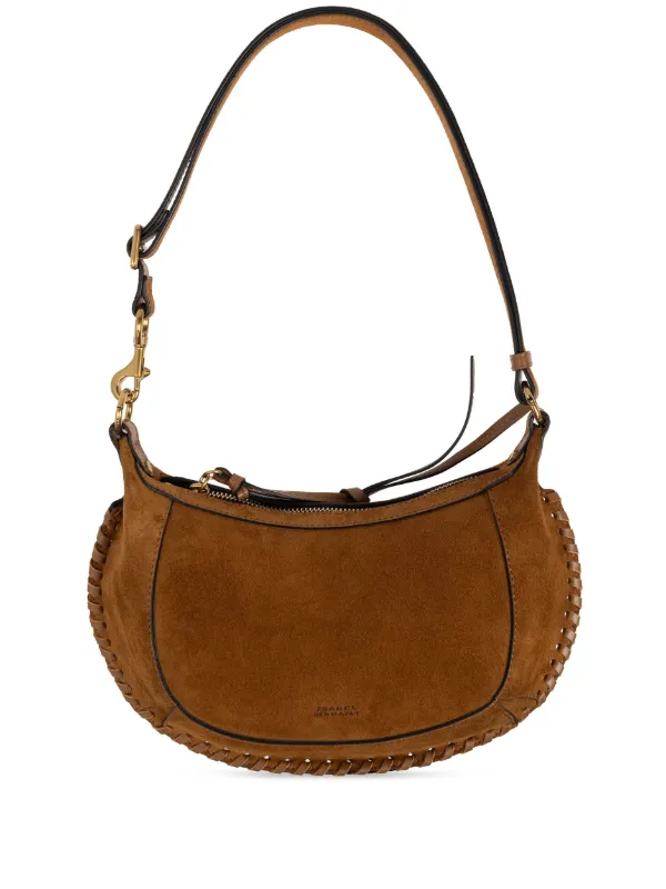【美品】MARANT ブラウンレザーショルダーバッグ 美品 framework【marant】ショルダーバッグ 茶色 レザー 本革