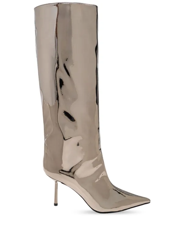ロングブーツ LE SILLA BELLA BOOTS IN SUEDE Le Silla Bella ロングブーツ | シルバートーン | FARFETCH JP